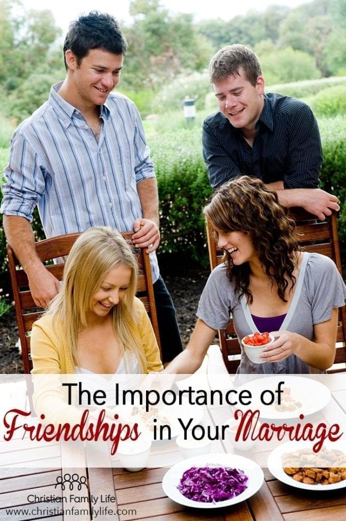 The importance of developing friendship in your marriage helps make your marriage healthy and sustainable.